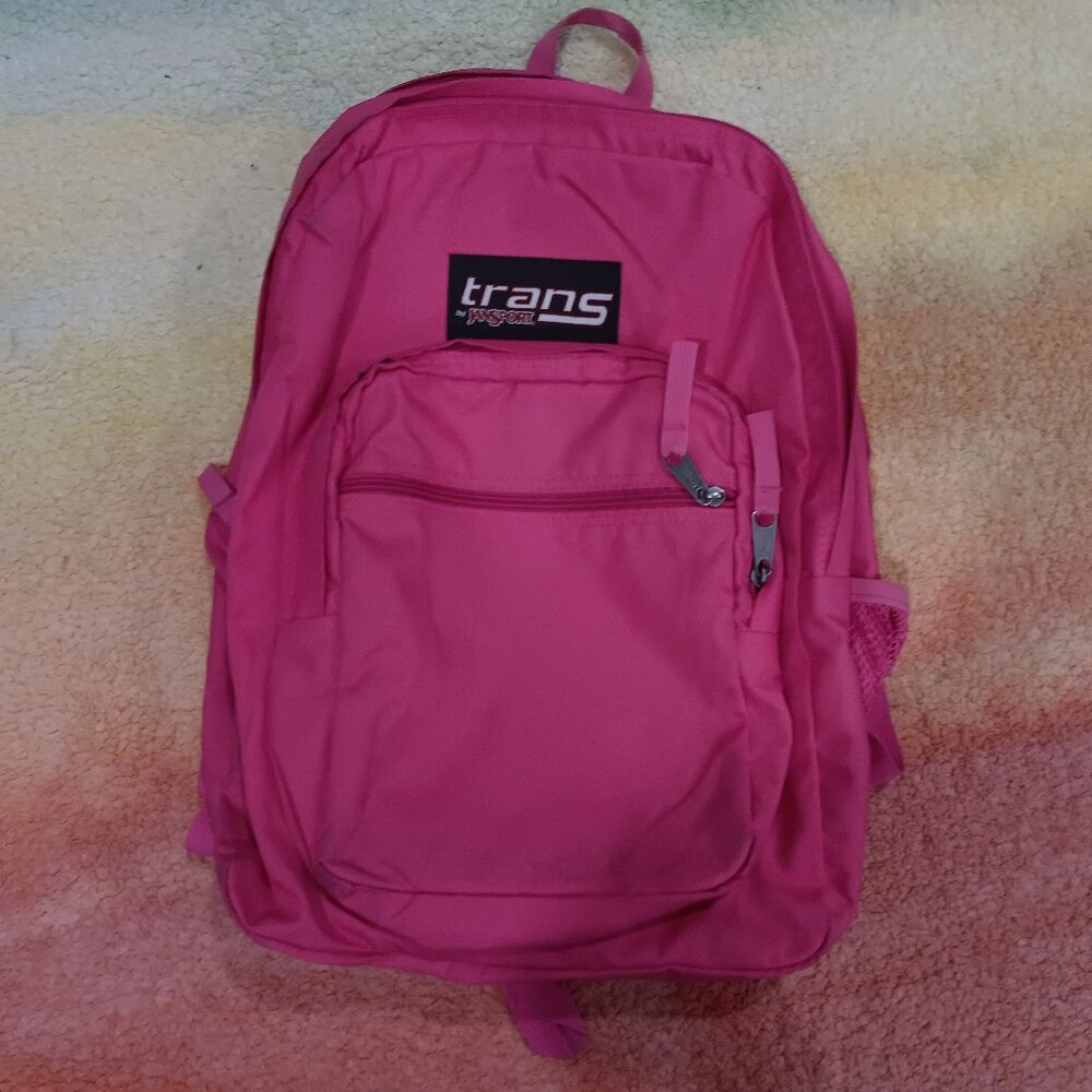 Trans by Jansport backpack hot pink